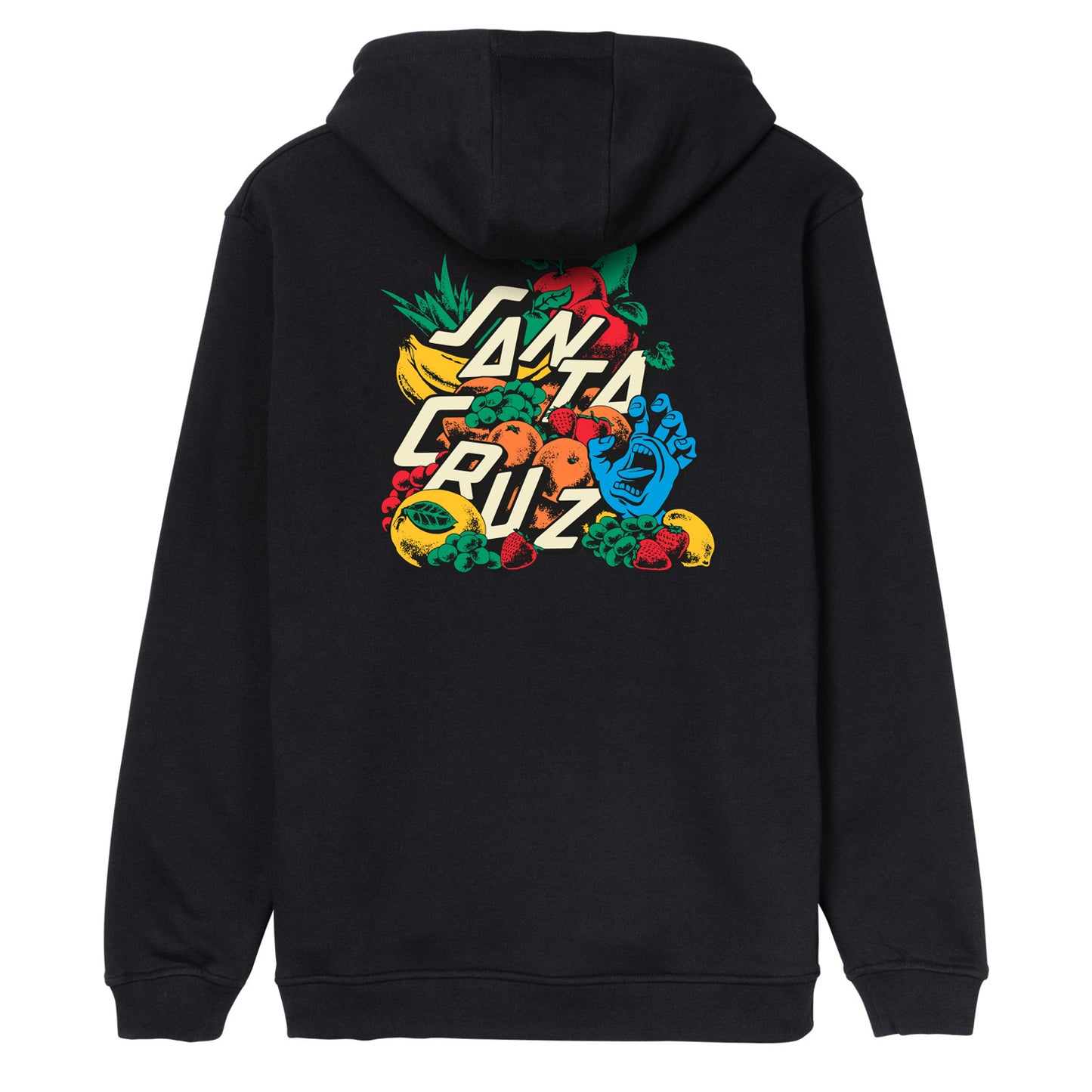 Santa Cruz Platter Hoodie Black Sage Oat