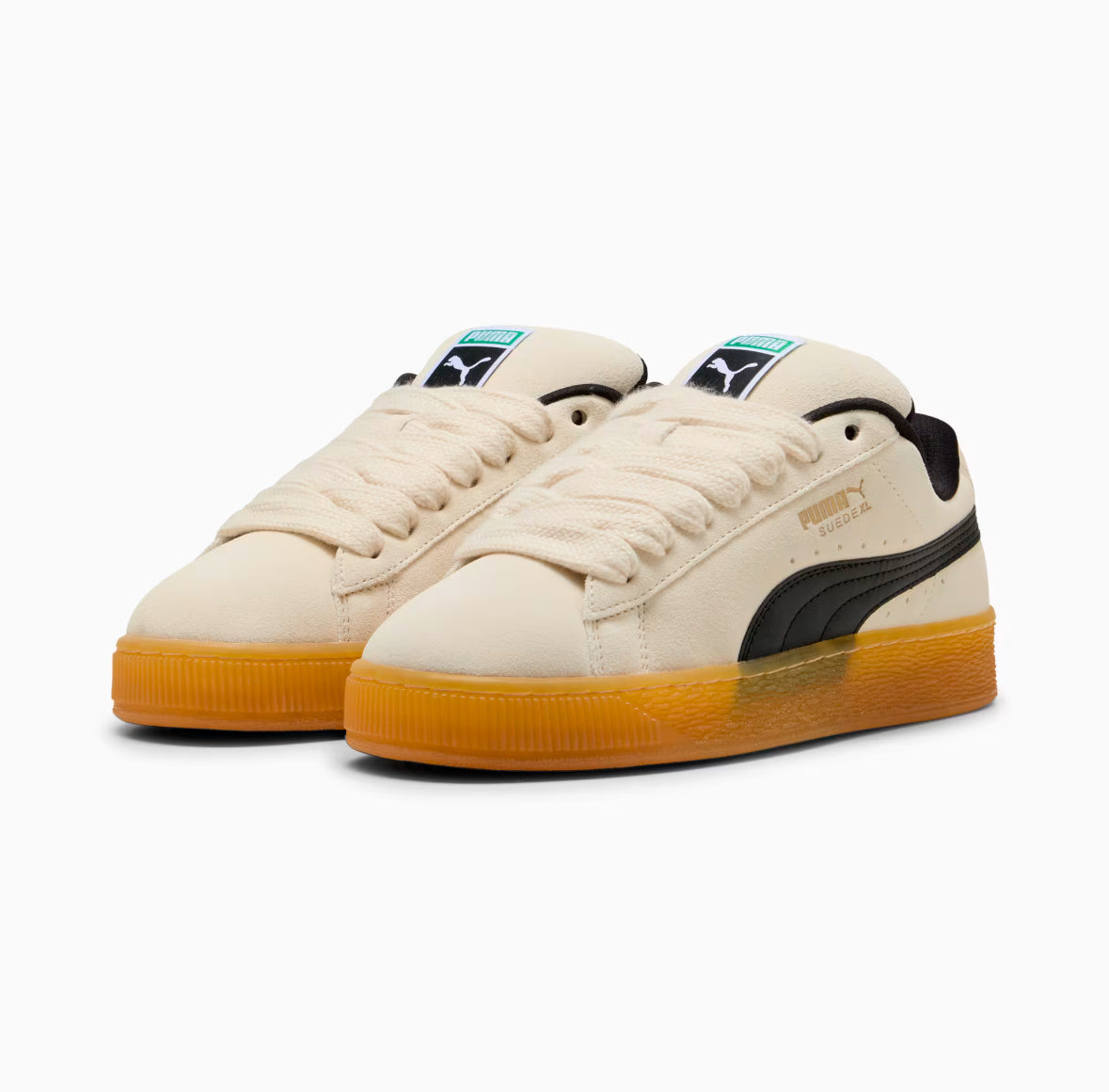PUMA Suede XL Dark Risk Alpine Snow Black Gum 401348-02