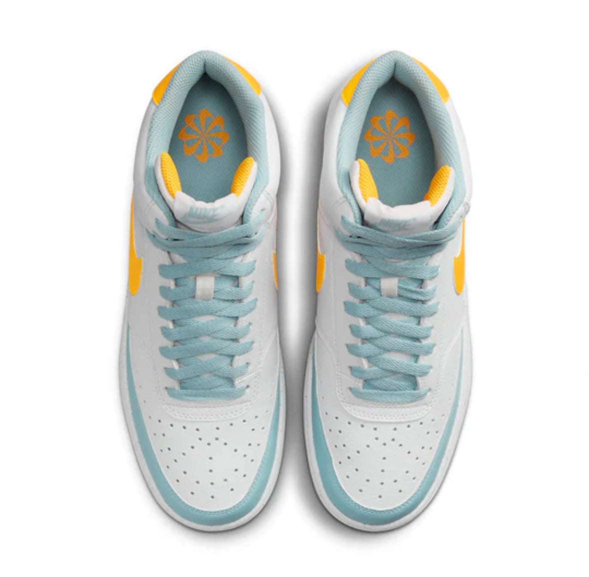 Nike Court Vision Mid white orange ocean bliss FJ3998-100