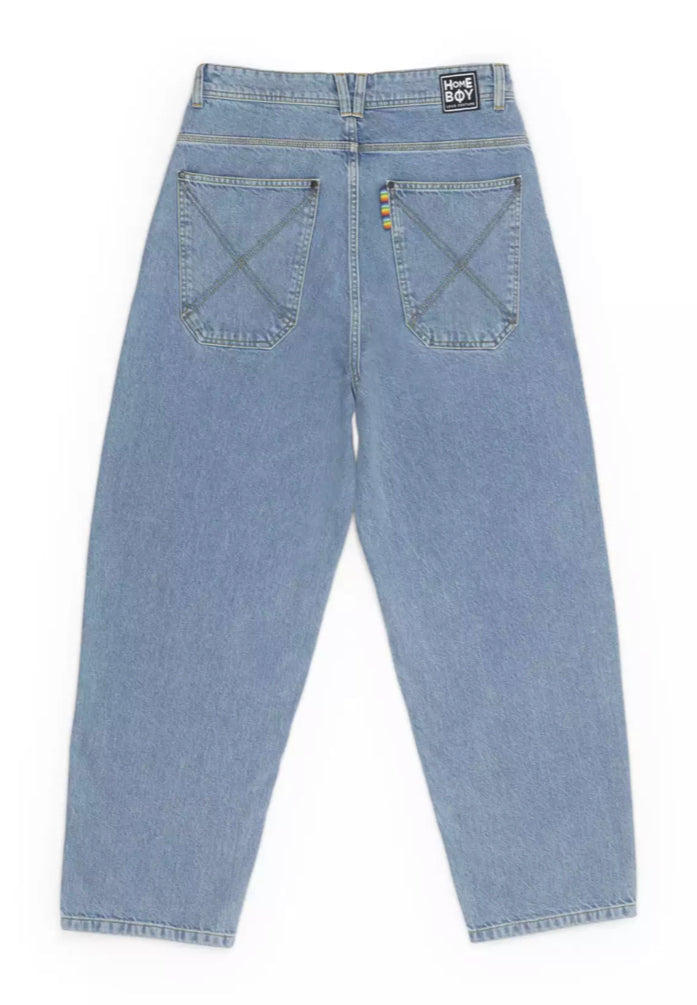 Homeboy x-tra Monster Baggy Jeans Denim Moon