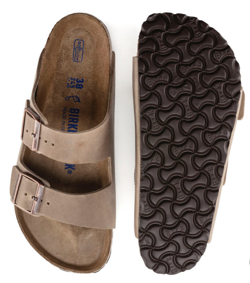 Birkenstock Arizona Oiled Leather Tobacco Brown 552811