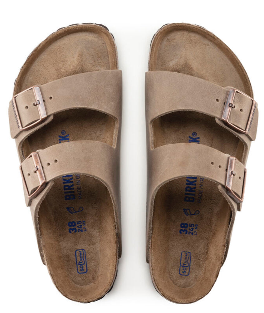 Birkenstock Arizona Oiled Leather Tobacco Brown 552811