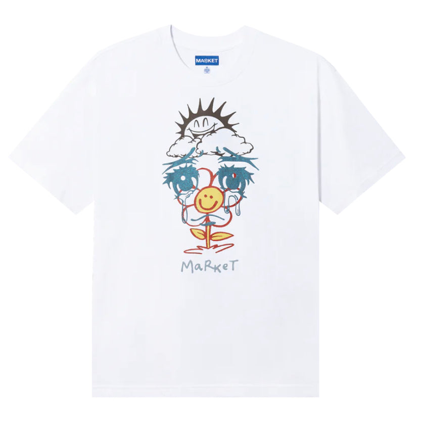 Market Lil Sad Eyes Tee White