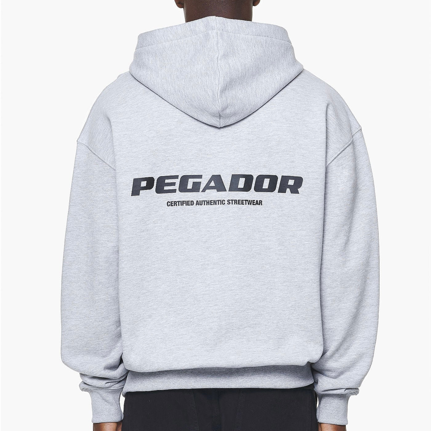 Pegador Colne Oversized Sweat Jacket Grey Melange 2270