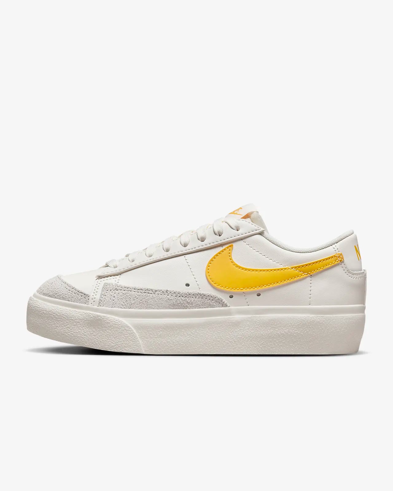 Nike Blazer Low Platform sail vivid sulfur DJ0292-111