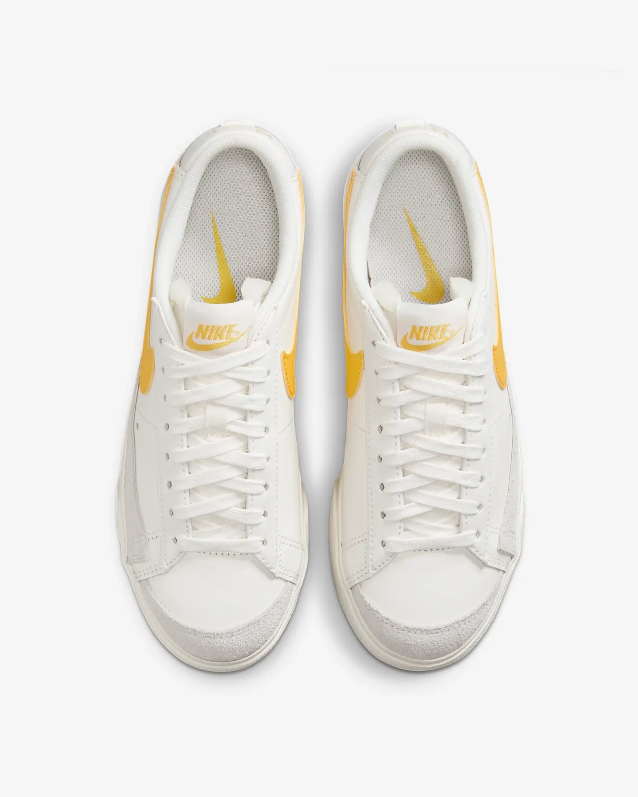 Nike Blazer Low Platform sail vivid sulfur DJ0292-111