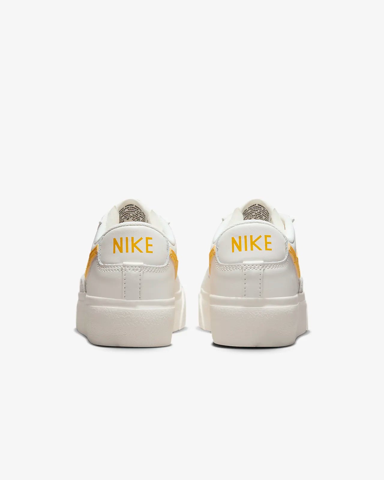 Nike Blazer Low Platform sail vivid sulfur DJ0292-111