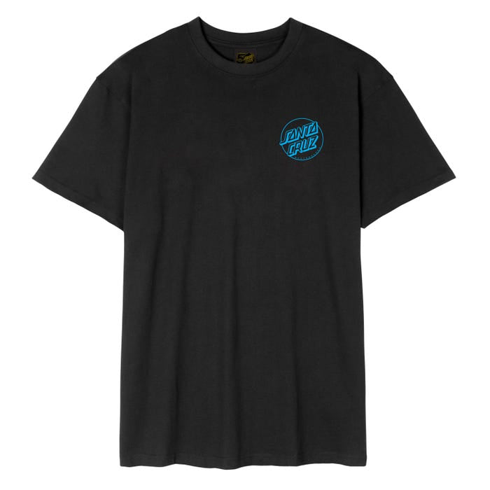 Santa Cruz Dressen Mash Up Opus T-Shirt Black White Cobalt