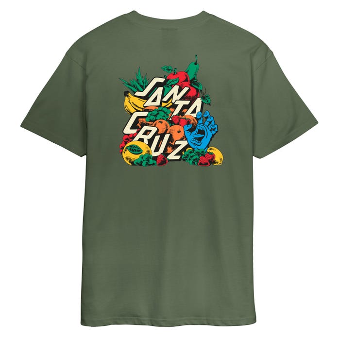 Santa Cruz Platter T-Shirt Black Sage