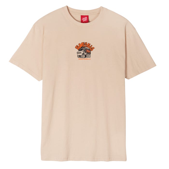 Santa Cruz SB X Mike Giant T-Shirt Black Oat