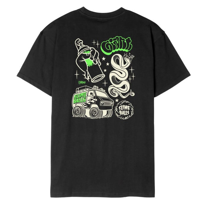 Santa Cruz SB X Mike Giant T-Shirt Black Oat