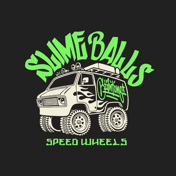 Santa Cruz SB X Mike Giant T-Shirt Black Oat