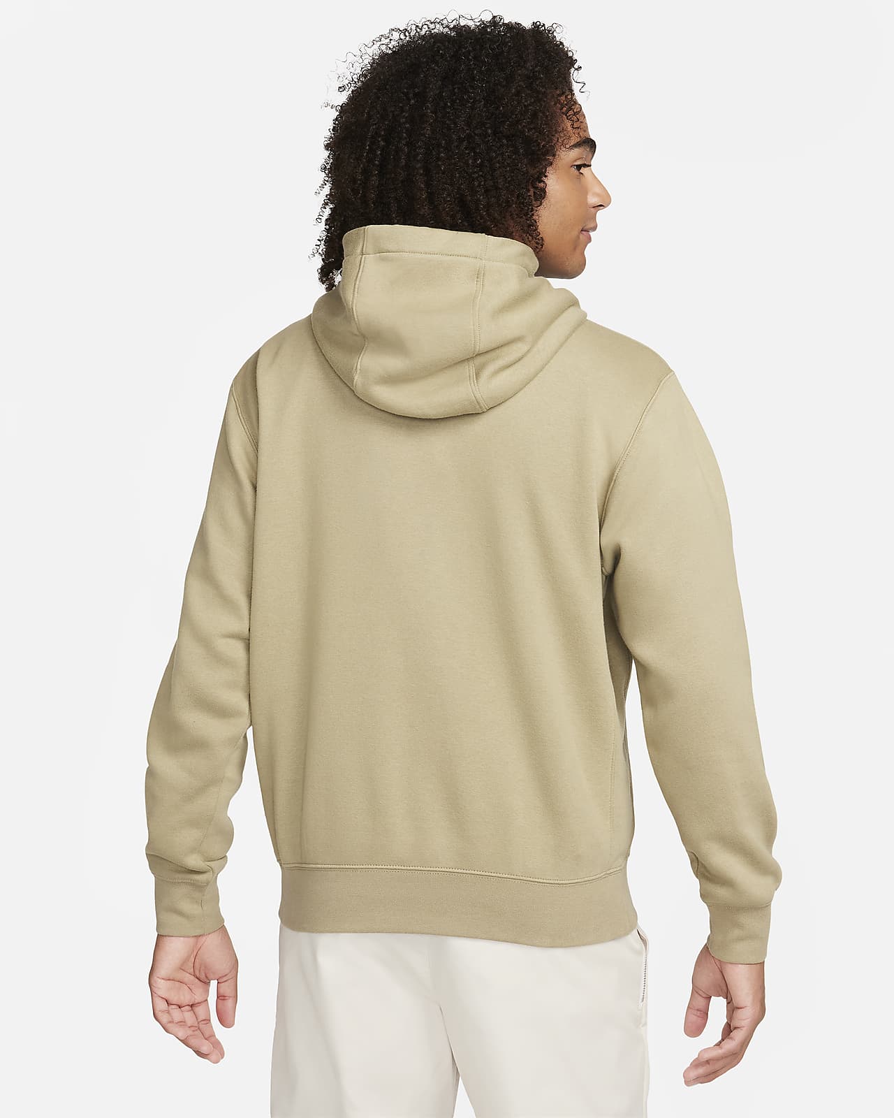 Nike Sportswear Club Pullover Hoodie Fleece Neutral Olive BV2654-276