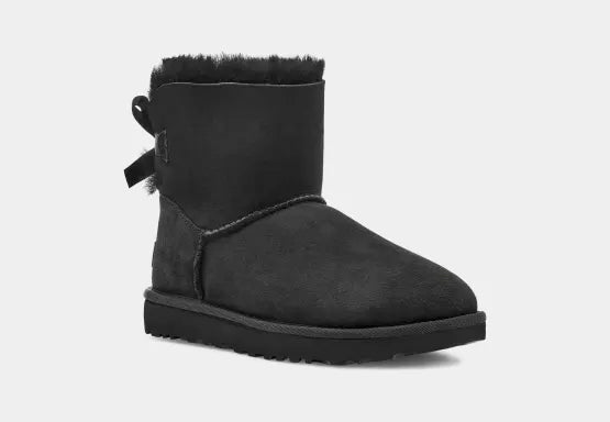 UGG Mini Bailey Bow 2 Boot Black 1016501