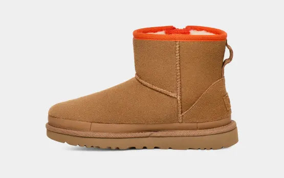 UGG Classic Mini Zip Tape Boot Chestnut 1144034
