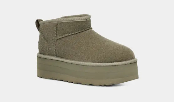 UGG Ultra Mini Platform Boot Moss Green 1135092