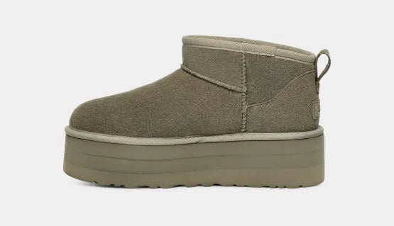 UGG Ultra Mini Platform Boot Moss Green 1135092