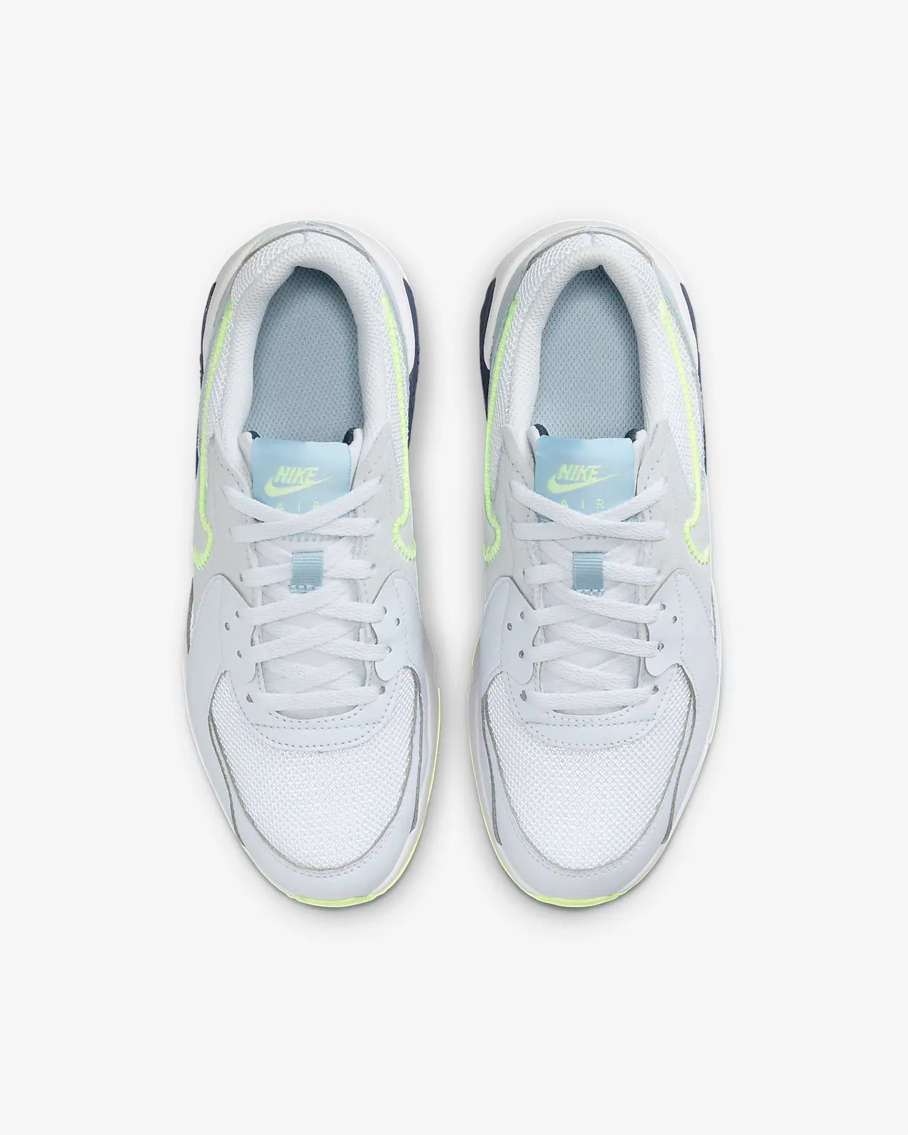 Nike Air Max Excee FB3058-005 Football Grey Light Armoury Blue Midnight Navy Barely Volt