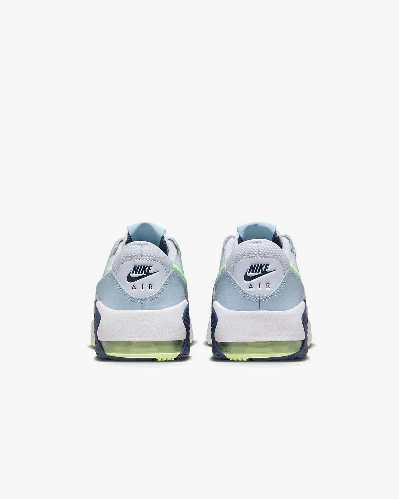 Nike Air Max Excee FB3058-005 Football Grey Light Armoury Blue Midnight Navy Barely Volt