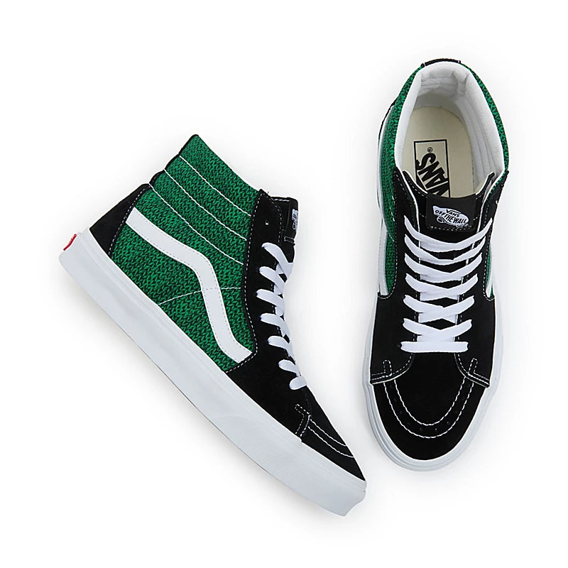 VANS SK8-HI Sweater Weather Black Green VN000BW7YJ7