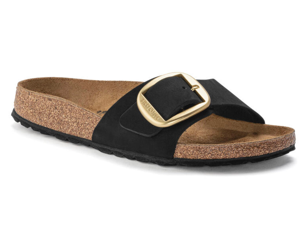 Birkenstock Madrid Big Buckle Black 1023342