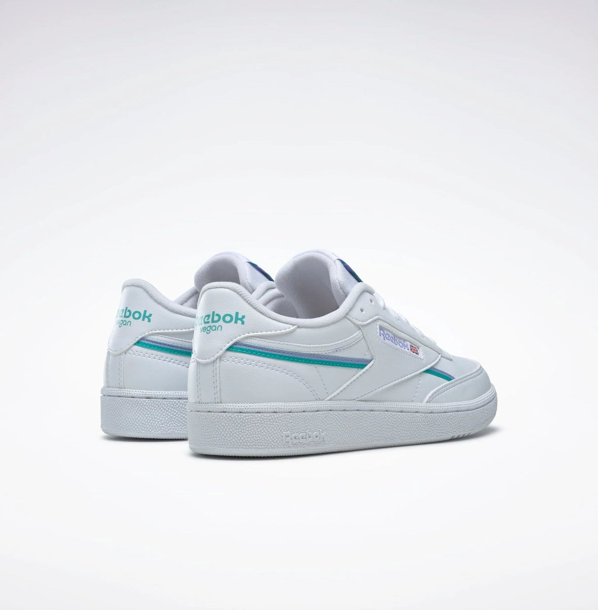 Reebok Club C85 white Lilac Teal GY9733 Perplex Shoeplex