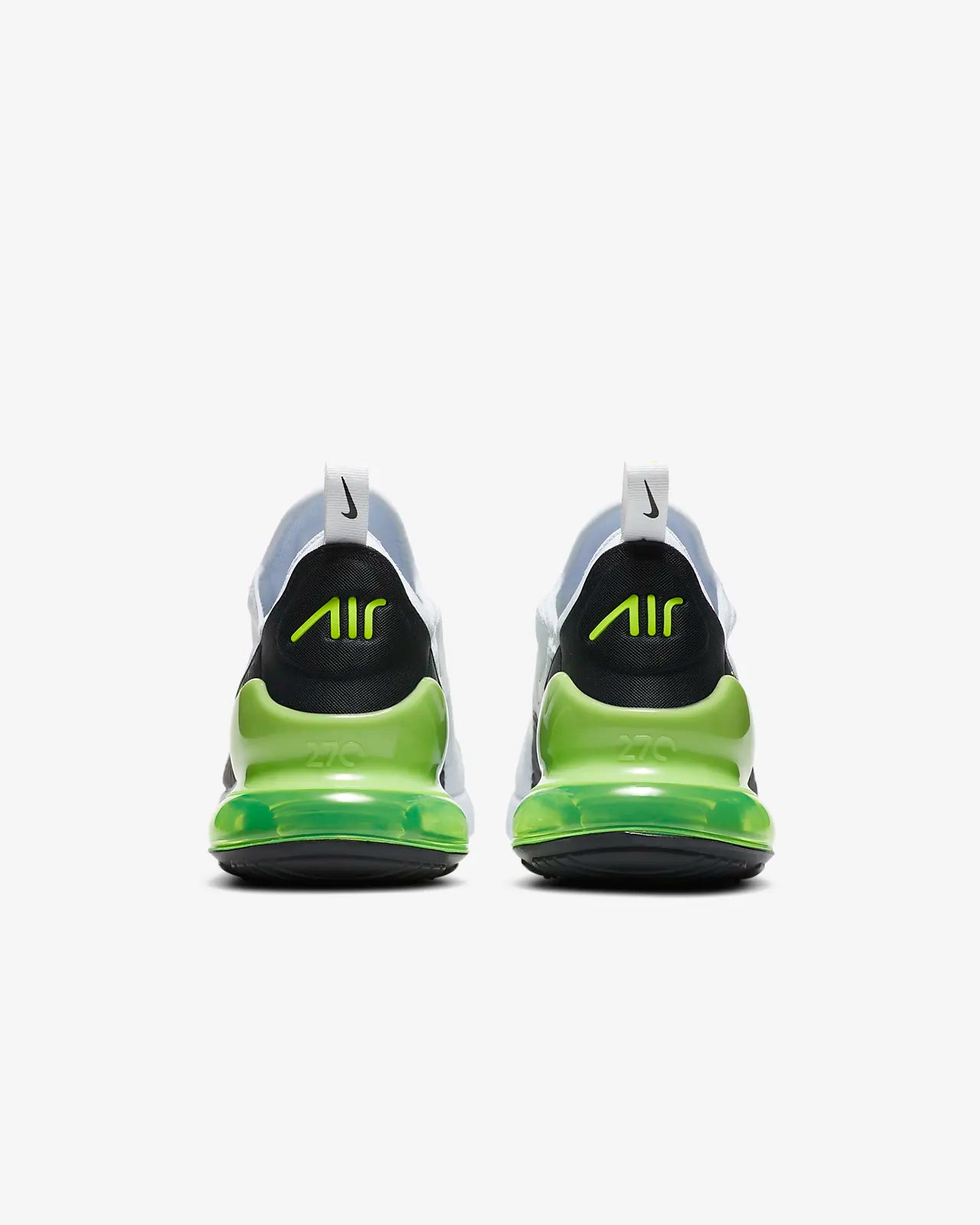 Nike Air Max 270 White Black Volt DC0957-100