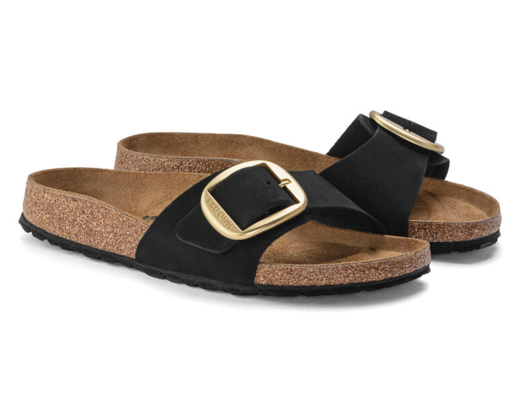 Birkenstock Madrid Big Buckle Black 1023342