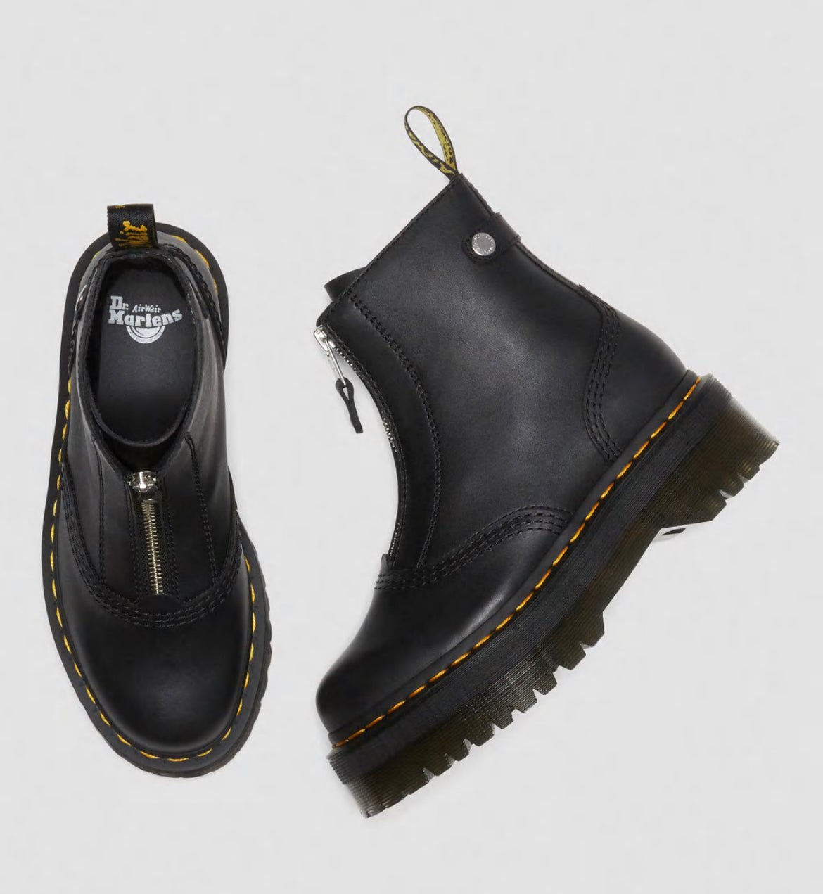 Dr.Martens Jetta Plateau Black Sendal 27656001