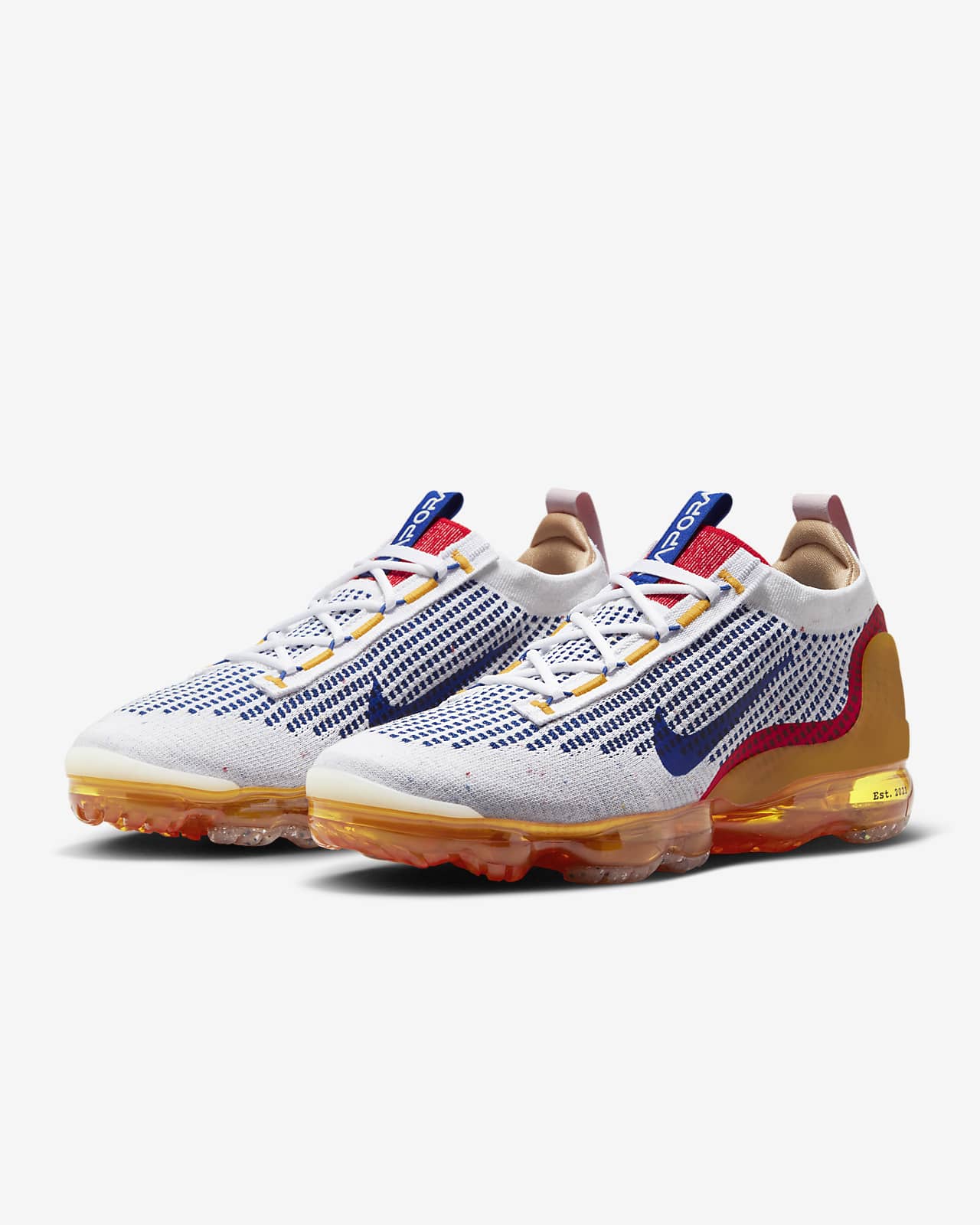 Nike Air Vapormax 2021 FK White Royal Yellow DQ8693-101 – Perplex