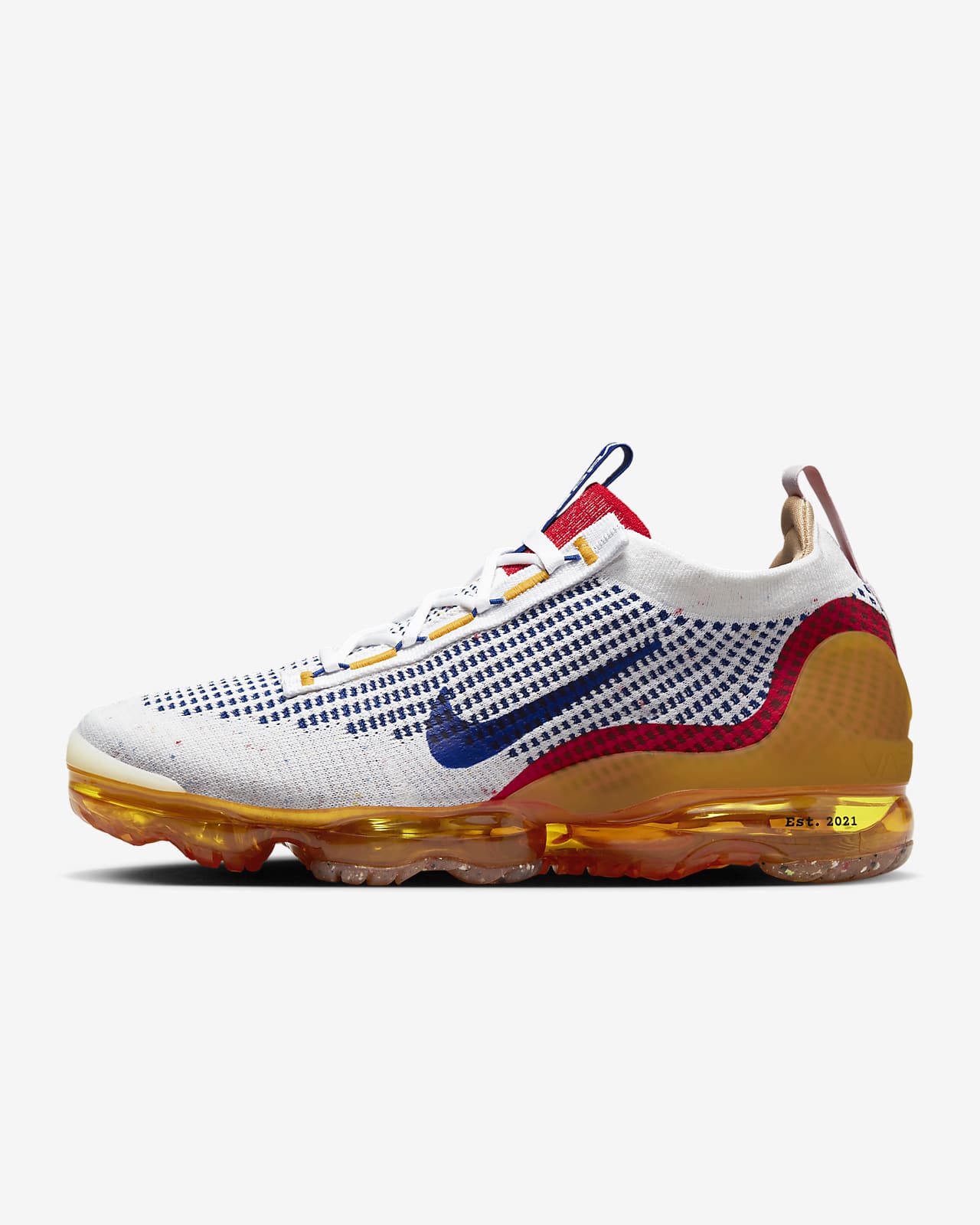 Nike Air Vapormax 2021 FK White Royal Yellow DQ8693-101