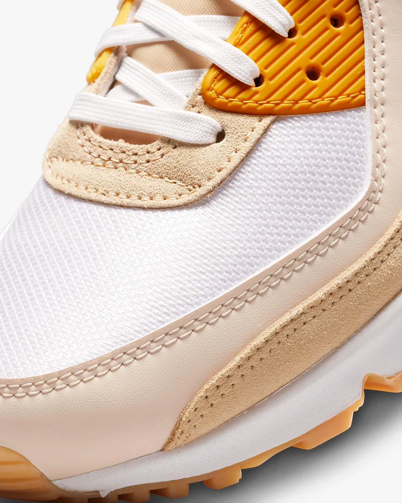 Nike Air Max 90 FB4315-100 White Orange Sesame