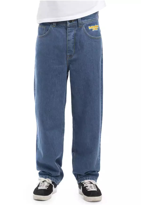 Homeboy x-tra Baggy Jeans Denim Washed Blue