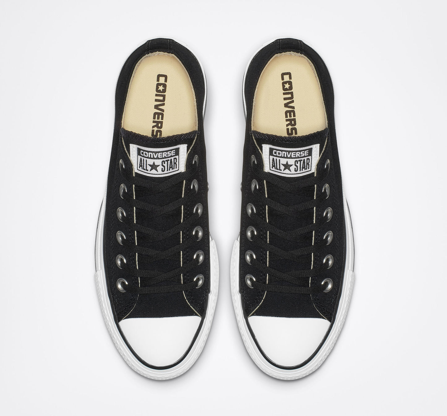 CONVERSE CHUCK PLATEAU OX BLACK WHITE LIFT 560250