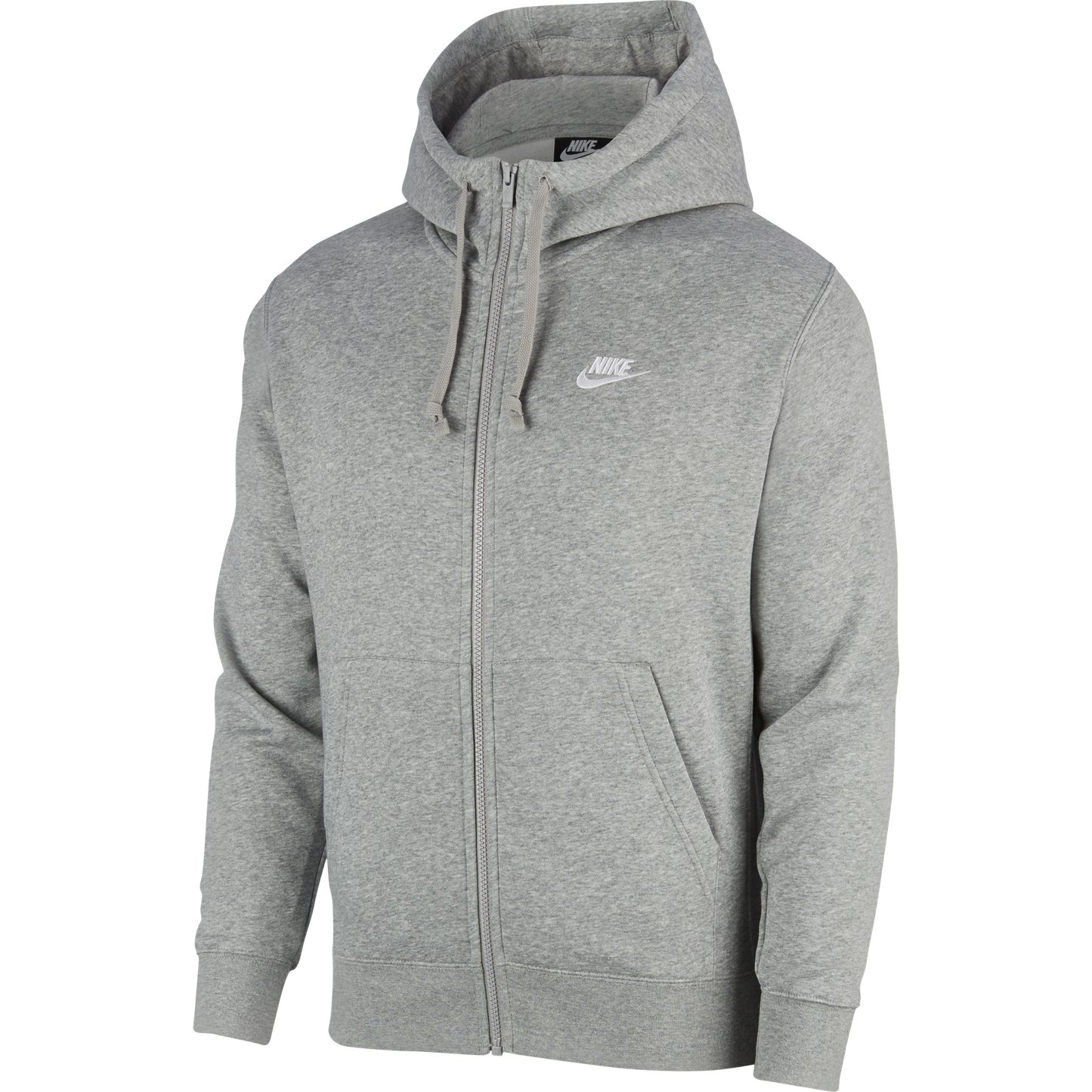 Nike Sportswear Club Full-Zip Hoodie Fleece grey BV2645-063