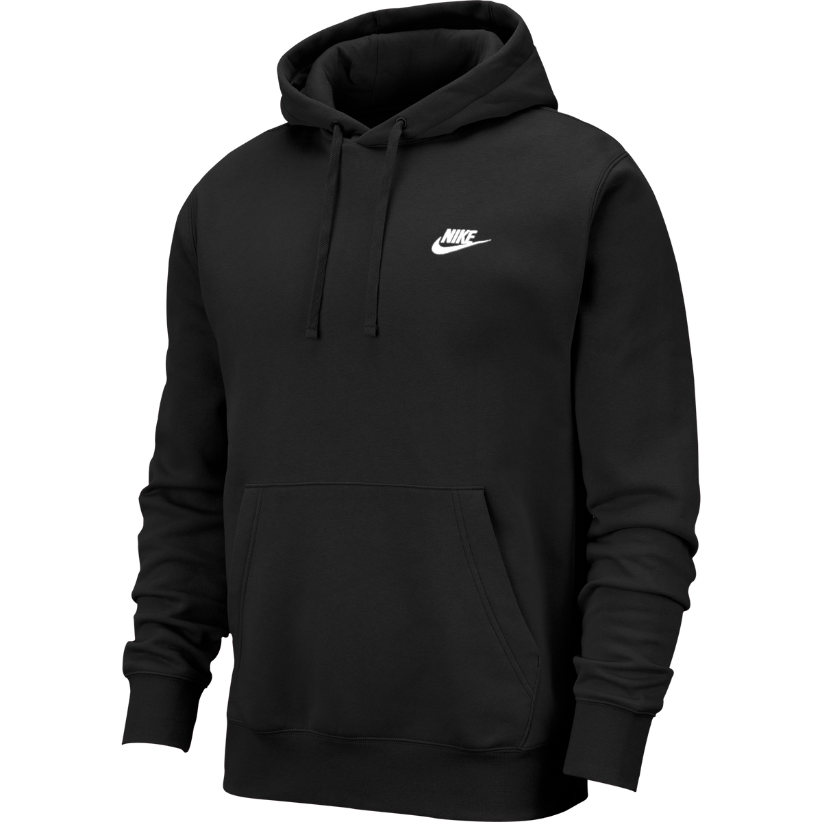 Black nike hooded jacket online