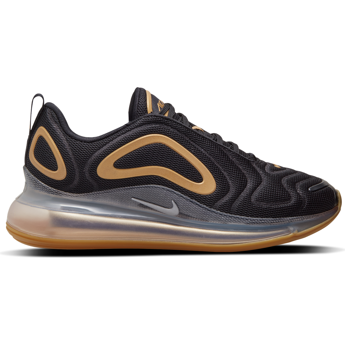 Nike air max 720 black yellow best sale