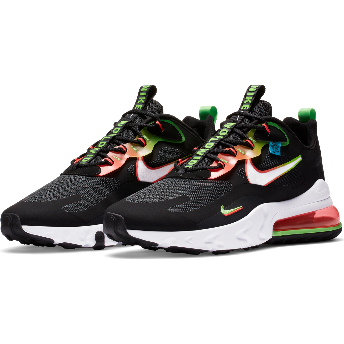 Nike Air Max 270 React SE Worldwide CK6457-001 black white