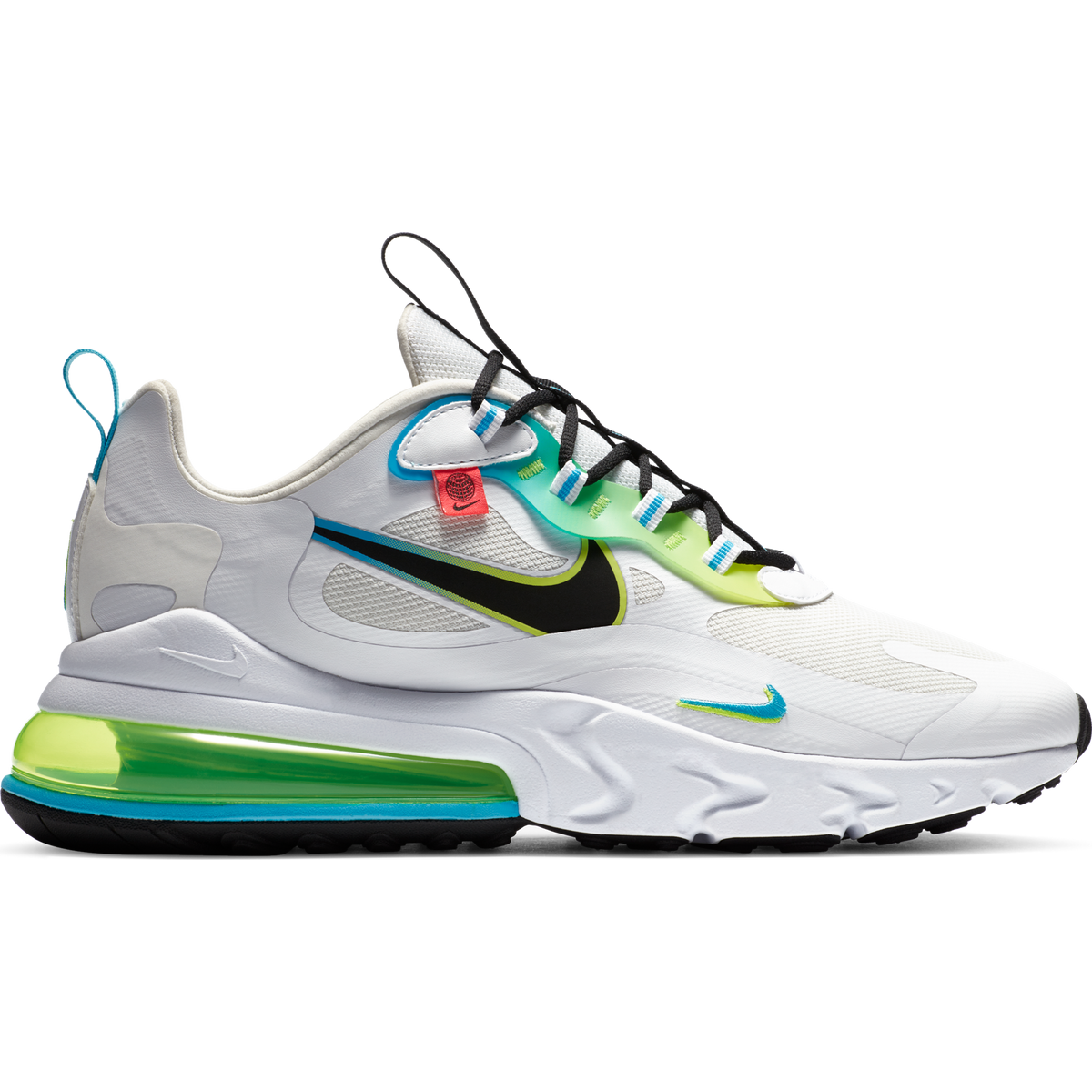 Nike Air Max 270 React SE Worldwide CK6457 100 white black Perplex Shoeplex