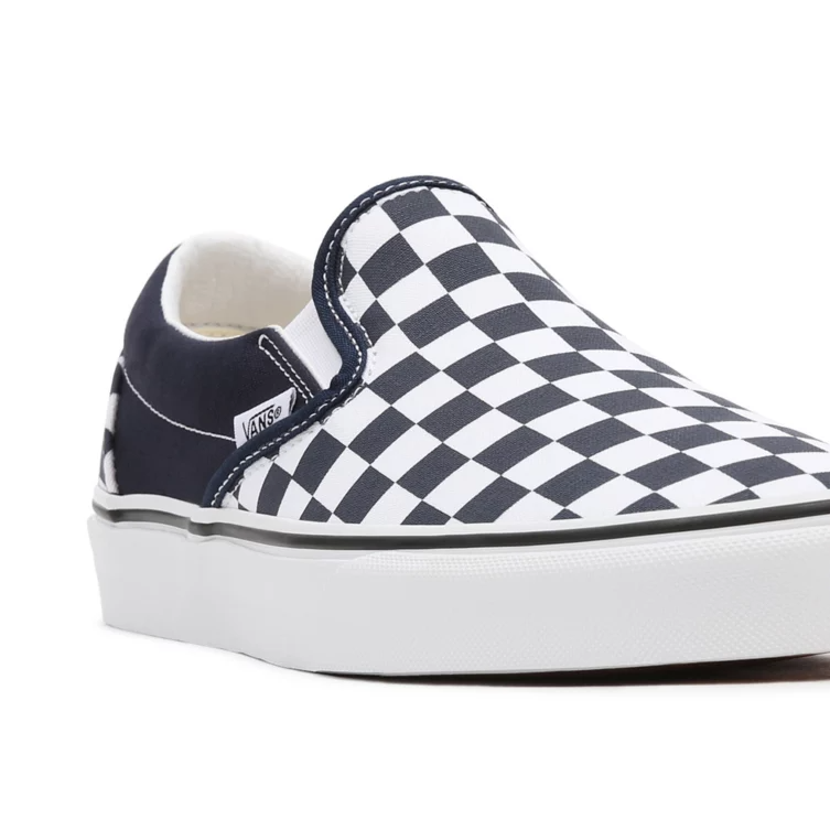 Vans Classic Slip On Checkerboard parisian night white VN0A5JMHARY