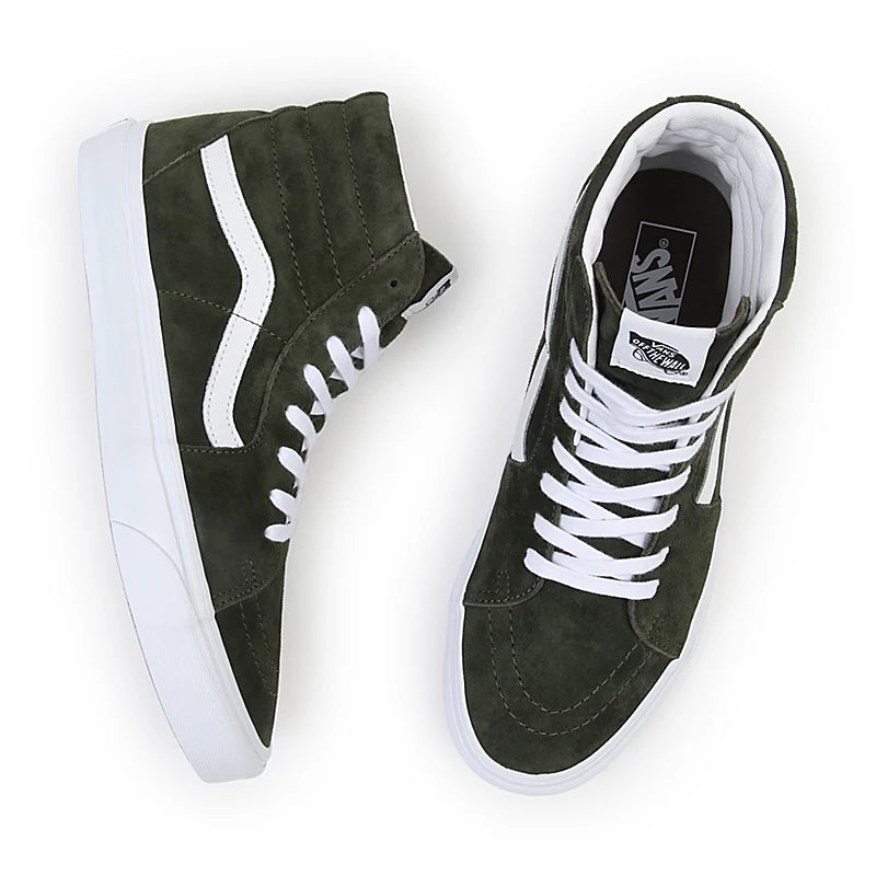 VANS SK8-HI Pig Suede Mud Green VN0A4BVT50K