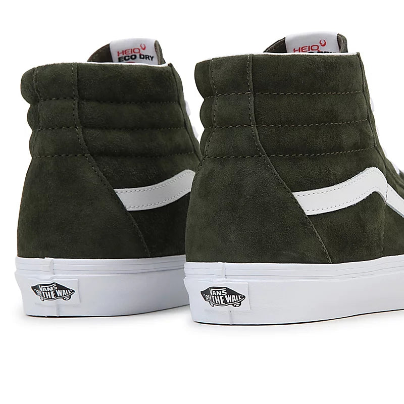 VANS SK8-HI Pig Suede Mud Green VN0A4BVT50K