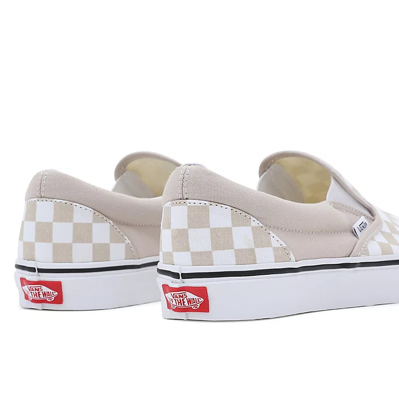 Vans Classic Slip On Checkerboard Color Theory French Oak VN0A7Q5DBLL