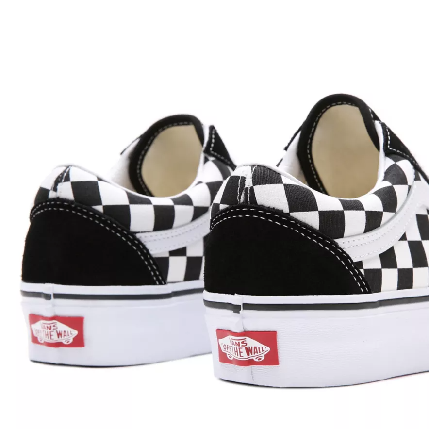 VANS Old Skool Platform Checkerboard black white VN0A3B3UHRK