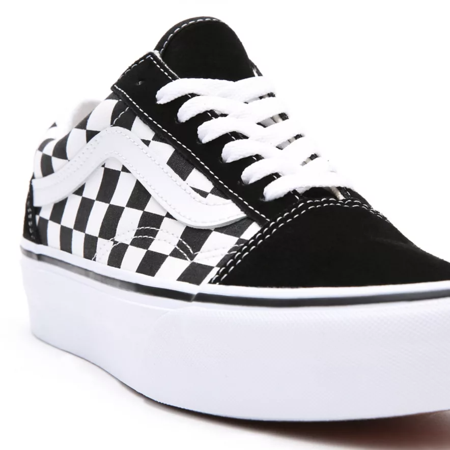 VANS Old Skool Platform Checkerboard black white VN0A3B3UHRK