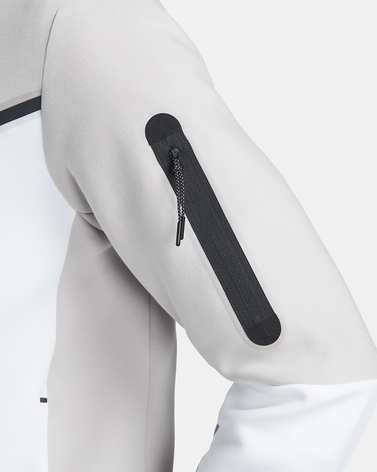 Nike Sportswear Tech Fleece Full-Zip Hoodie light Iron white DV0537-012