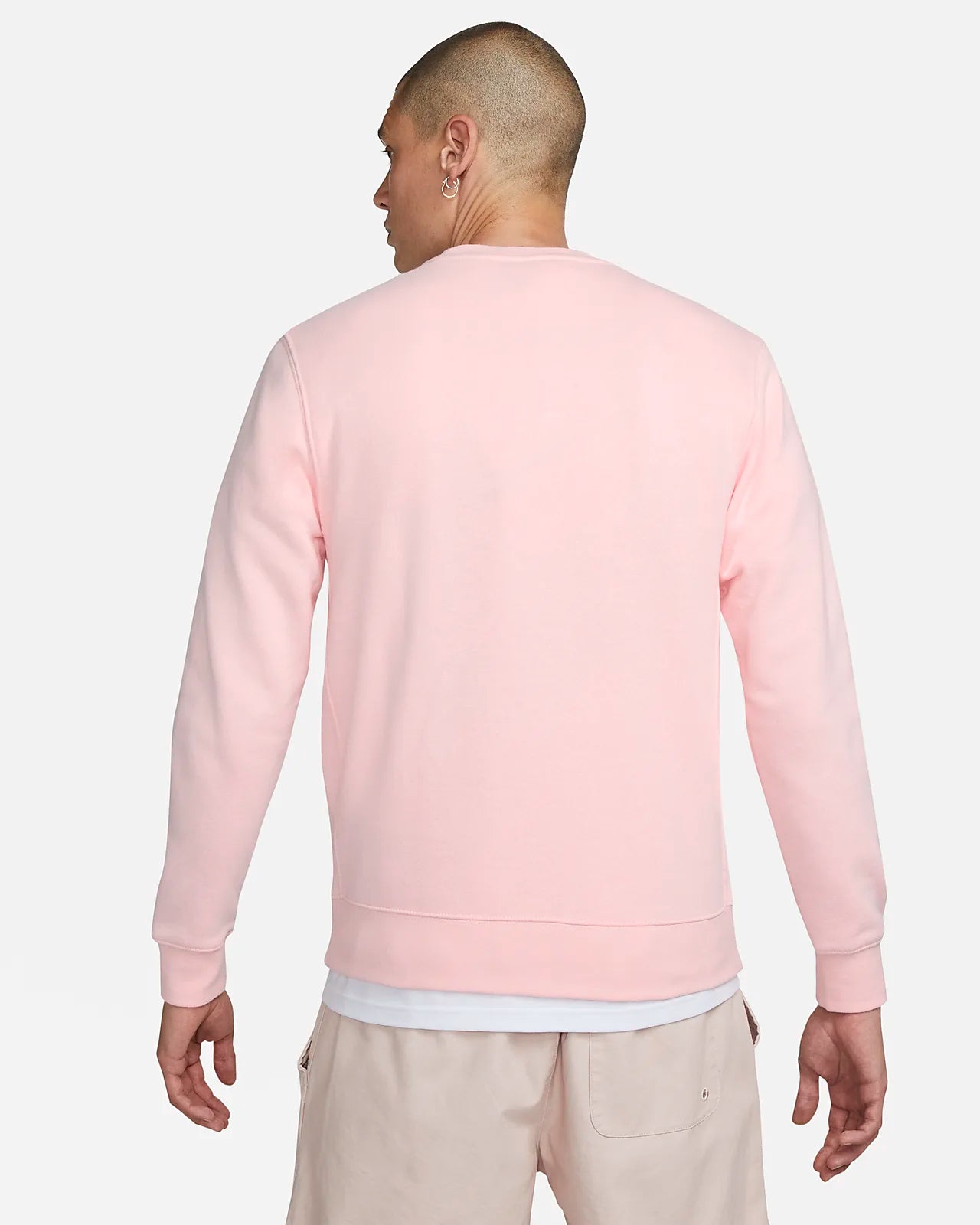 Nike Sportswear Club Sweatshirt Fleece Pink Bloom BV2662-686