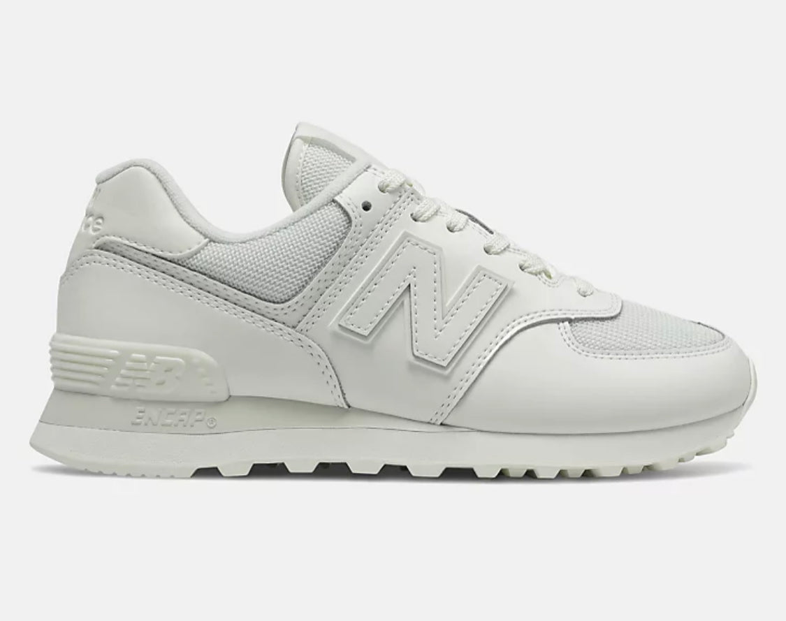 New Balance Sneaker WL574 TC2 White/LackWhite