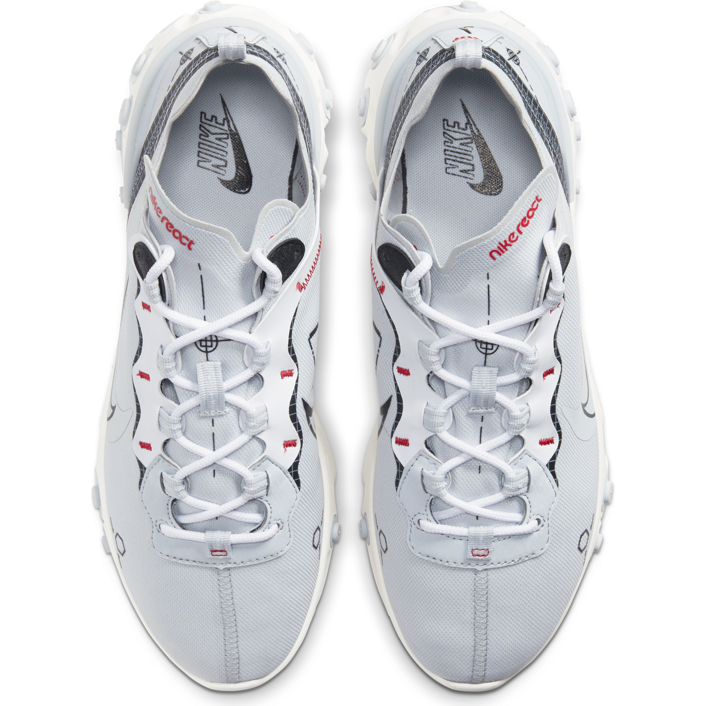 Nike React Element CU3009-002 platinum black