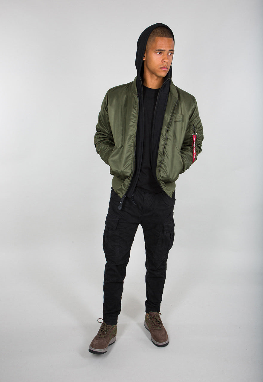 Alpha Industries Bomberjacke Olive MA-1 D-TEC 183110-481